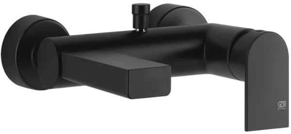 Смеситель для ванны с душем Gessi Emporio Via manzoni 38613, черный матовый