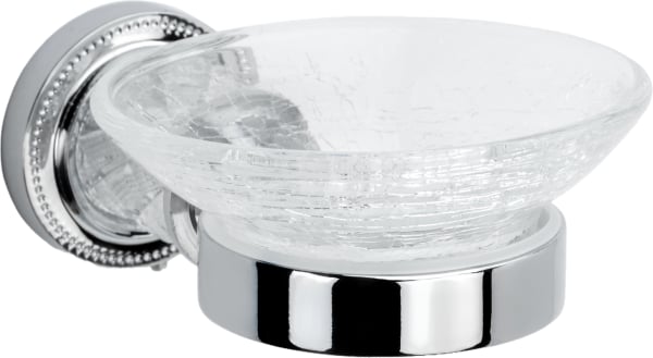 Мыльница Boheme Murano Cristal 10903-CRST-СH хром
