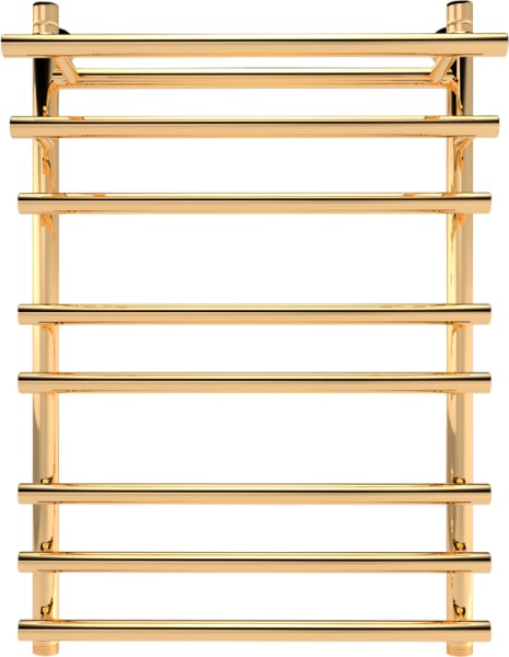 Полотенцесушитель водяной Indigo Just Shelf LJSHW80-50GDK3, золотой