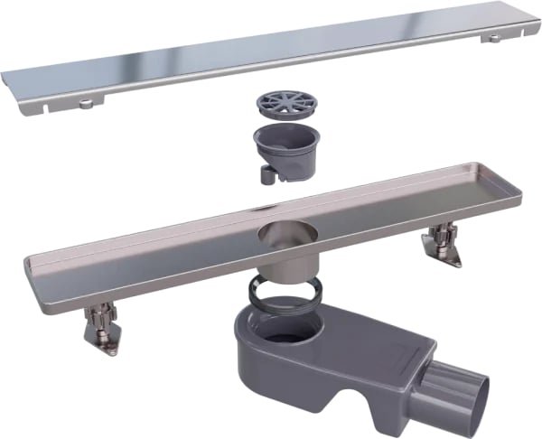 Душевой трап (лоток) RGW Shower Drain SDR-20 80 см, хром