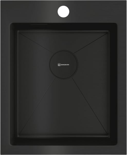 Мойка кухонная Omoikiri Akisame 41-GB графит