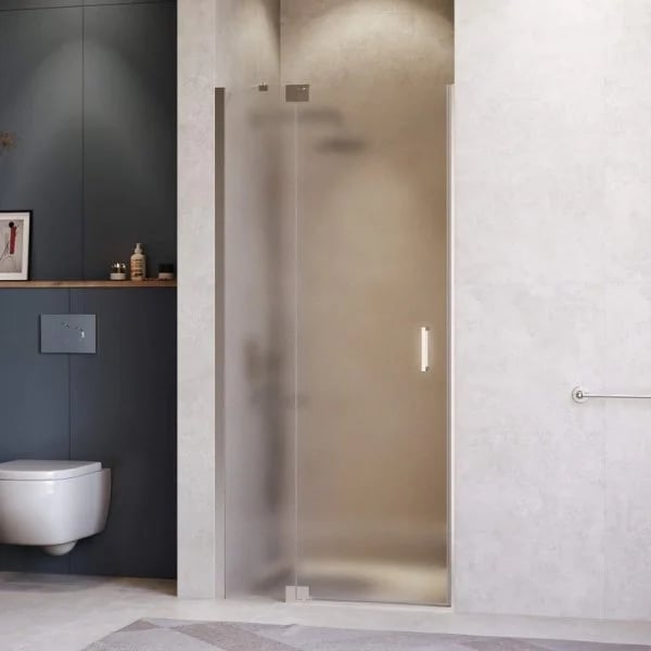 Душевая дверь в нишу RGW Hotel HO-014 1300х2000 профиль хром, стекло матовое