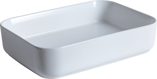 Накладная раковина Allen Brau Fantasy Quad 50x36, белая матовая