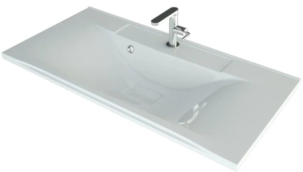 Мебельная раковина Uperwood Elen 291120425 90 см, белая