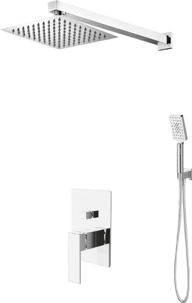 Душевой комплект BelBagno Romano ROM-DSET-CRM, С ВНУТРЕННЕЙ ЧАСТЬЮ, хром