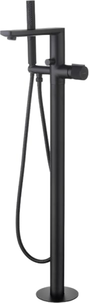 Напольный смеситель для ванны с душем Allen Brau Liberty 5.33012-31, С ВНУТРЕННЕЙ ЧАСТЬЮ, матовый че