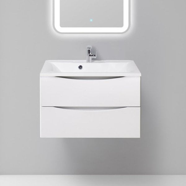 Тумба под раковину без столешницы BelBagno Marino 75 bianco opaco