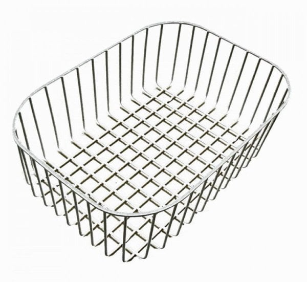 Корзина для кухонной мойки ALVEUS белая 385х320х140