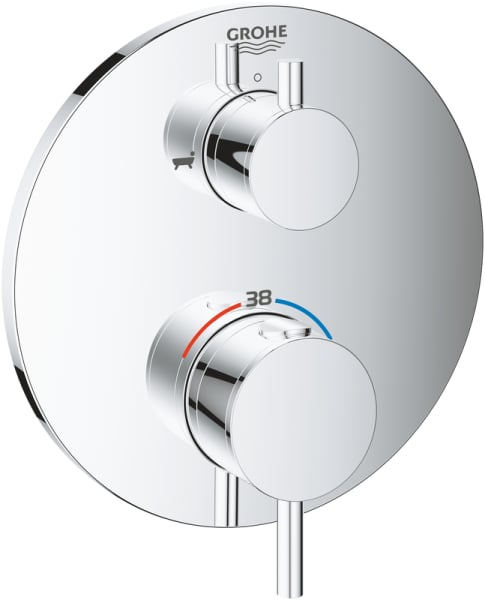 Термостатический смеситель встраиваемый Grohe Atrio 24138003 для ванны с душем, хром