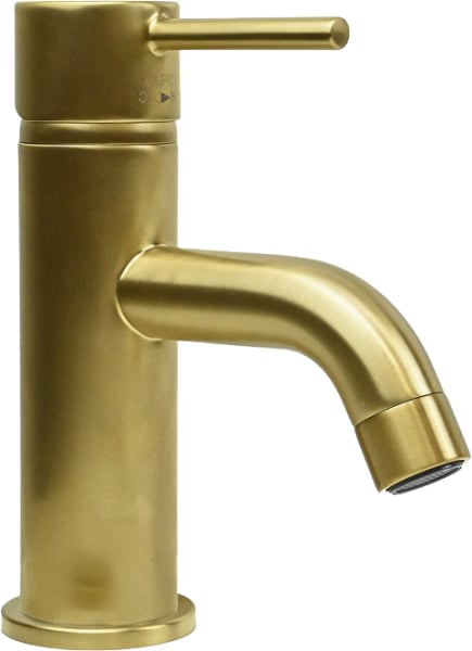 Смеситель для раковины Paini Cox 78PJ205 матовое золото PVD