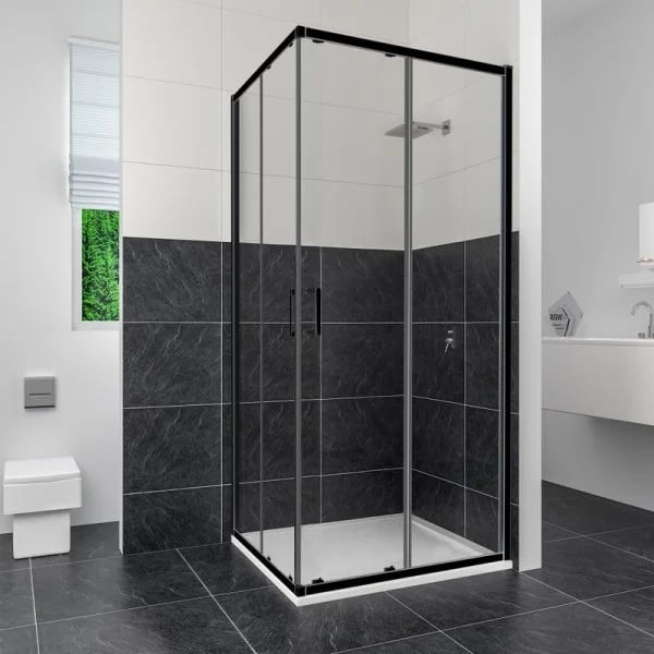 Душевой уголок RGW Classic CL-34 80х80, профиль черный