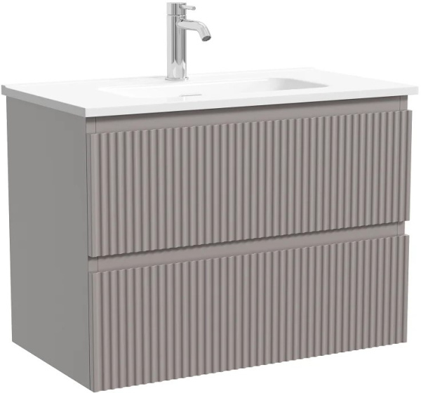 Тумба под раковину Sancos Snob R 70 подвесная Doha soft (пыльная роза), SNR70/39SM