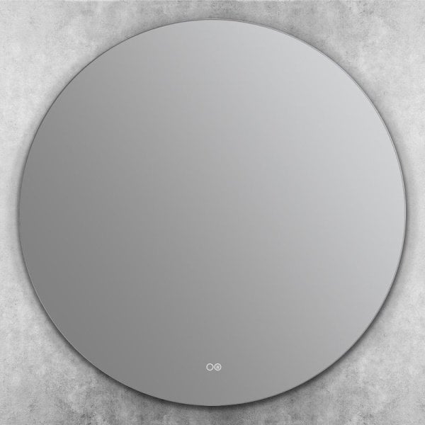 Зеркало круглое Art&Max Sanremo 100 с холодной подсветкой