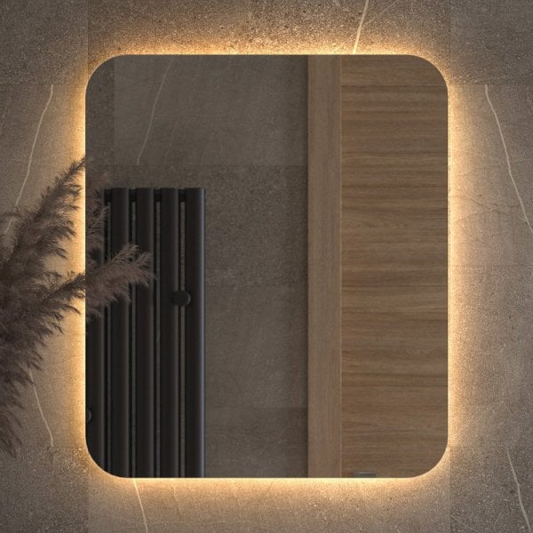 Зеркало Defesto Opti DF2816 60х70 с LED-подсветкой, 3000К