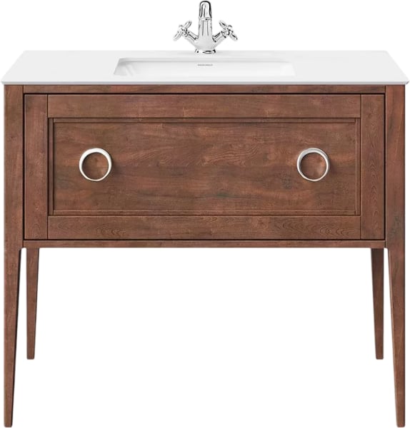 Тумба под раковину без столешницы KERAMA MARAZZI Plaza Classic Neo 100 орех матовый
