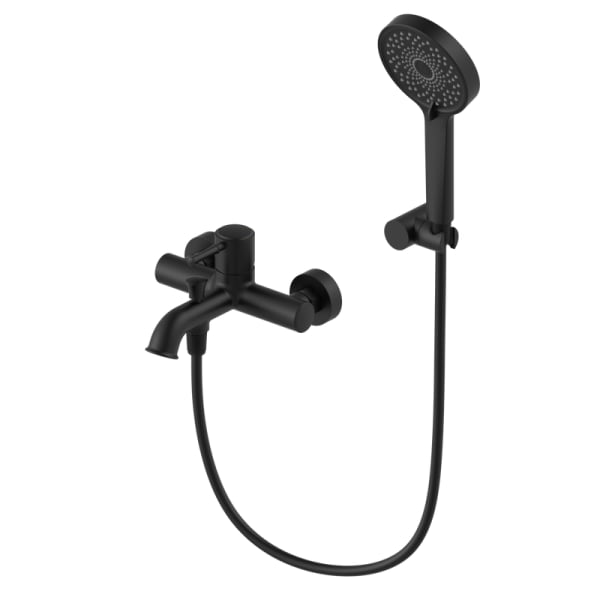 Смеситель для ванны с душем Wonzon & Woghand WW-88037073-MB, матовый черный