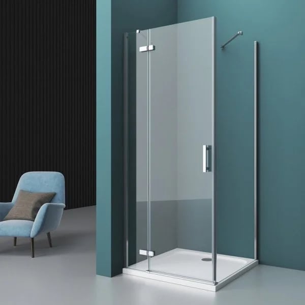Душевой уголок BelBagno Kraft A-12-100-C-Cr L