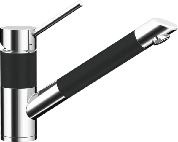 Смеситель для кухни Schock Cristadur SC-200-D выдвижной излив, магма