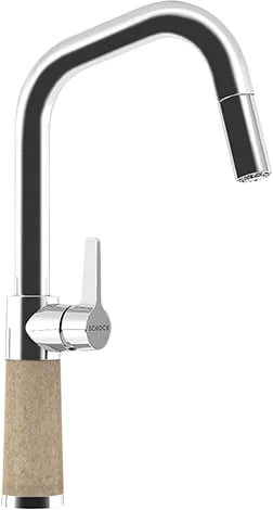 Смеситель для кухни Schock Cristalite SC-530-D выдвижной излив, саббиа