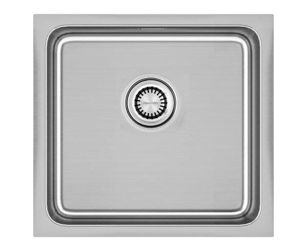 Мойка кухонная Paulmark Vista PM304444-BS, брашированная нержавеющая сталь