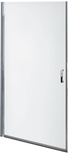 Душевая дверь в нишу BelBagno Uno B-1-100-P-Cr стекло рифленое