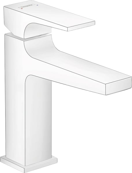 Смеситель для раковины Hansgrohe Metropol 32507700 с донным клапаном Push-Open