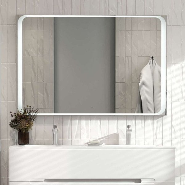 Зеркало Jorno Modul 120 с подсветкой
