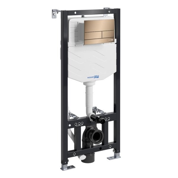 Инсталляция с кнопкой Wasserkraft Аллер (Aller) 10TLT.010.ME.RG04