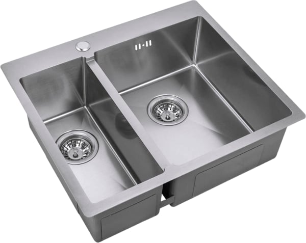 Мойка кухонная Zorg R R 59-2-51-R R, нержавеющая сталь