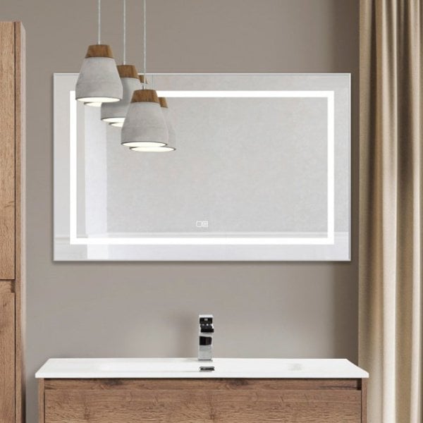 Зеркало BelBagno Kraft SPC-KRAFT-1085-685-TCH-WARM с подогревом