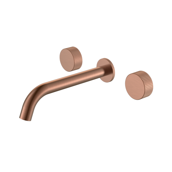 Смеситель для раковины Boheme Stick linea 152-2-CB.3 С ВНУТРЕННЕЙ ЧАСТЬЮ, copper brushed