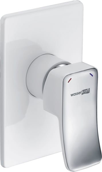 Встраиваемый смеситель Wasserkraft Aller 10651W С ВНУТРЕННЕЙ ЧАСТЬЮ