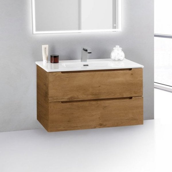 Тумба под раковину без столешницы BelBagno Etna 39 80 rovere  nature