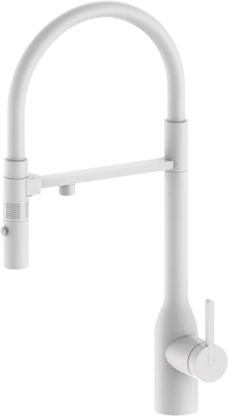 Смеситель для кухни Paulmark Magneto One Ma213188-WH белый