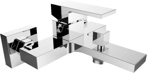 Смеситель для ванны с душем BelBagno Romano ROM-VAS-CRM