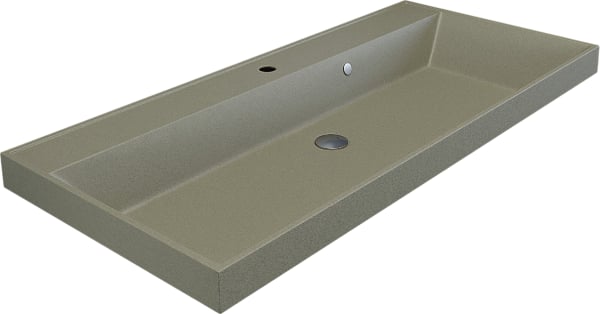 Мебельная раковина Uperwood Classic Quartz 293020636 100 см, матовая бежевая, десерт