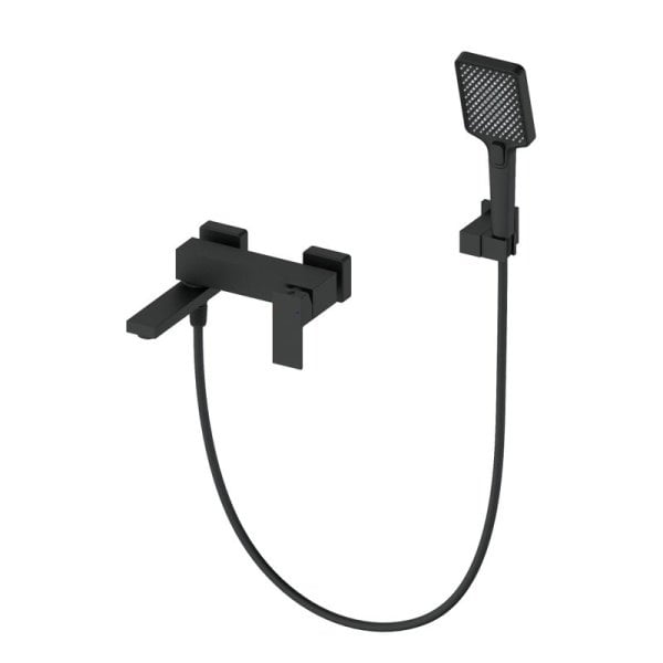 Смеситель для ванны с душем Wonzon & Woghand WW-88639016-MB, матовый черный