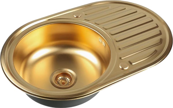 Мойка кухонная Zorg Inox PVD SZR-7750 bronze