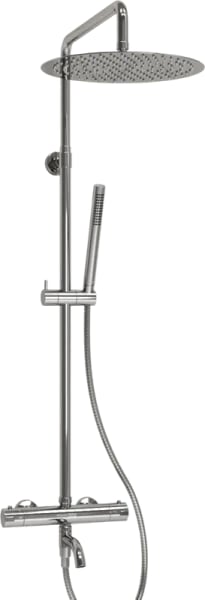 Душевая стойка Wasserkraft Berkel A188.116.137.010.CH Thermo, с термостатом, хром