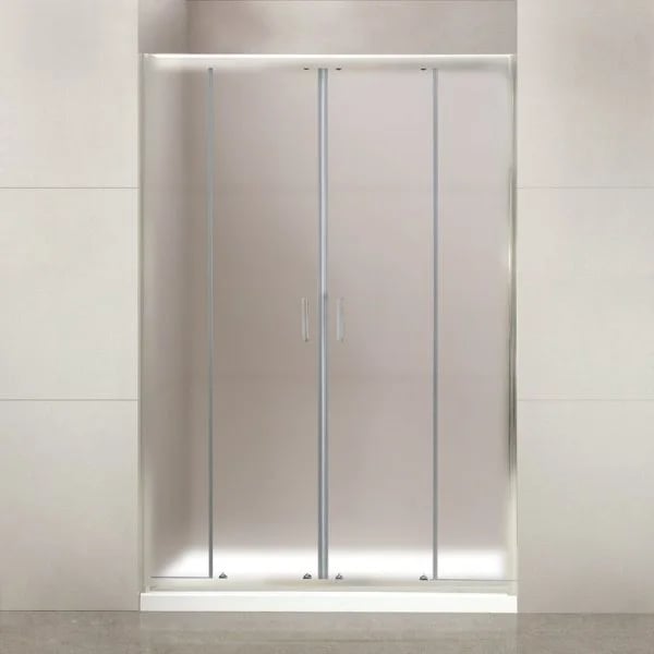 Душевая дверь в нишу BelBagno Uno 195 BF 2 180 P Cr стекло текстурное