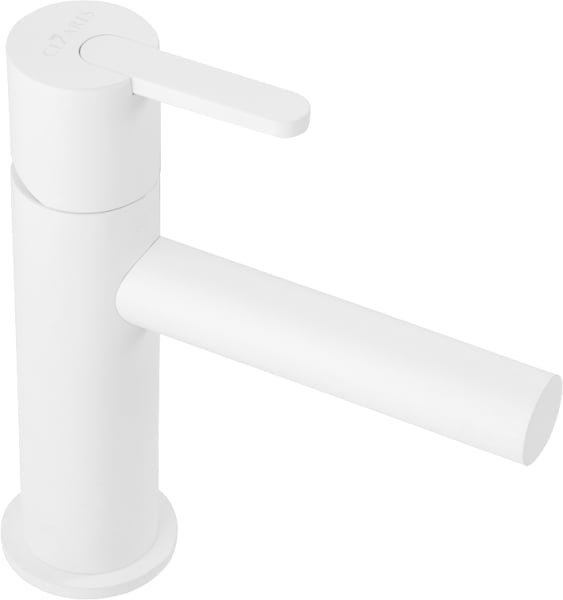 Смеситель для раковины Cezares Leaf LSM1-BIO белый матовый
