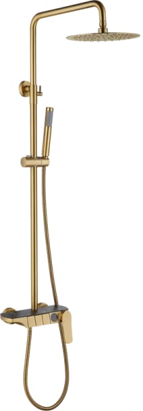 Душевая стойка RGW Shower Panels SP-33G, матовое золото