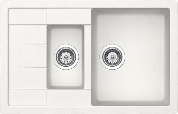 Мойка кухонная Schock Aster 60D Cristalite альпина