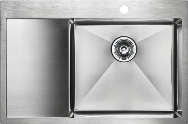 Мойка кухонная Paulmark Kroner PM217851-BSR брашированная нержавеющая сталь R