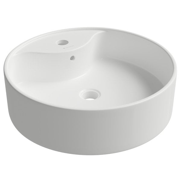 Накладная раковина Aqueduto Espiral ESP0610 46 см белый глянцевый
