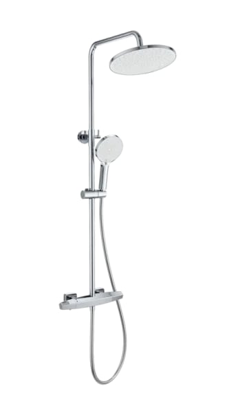Душевая стойка Wonzon & Woghand NEO WW-B3045-A-CR, хром