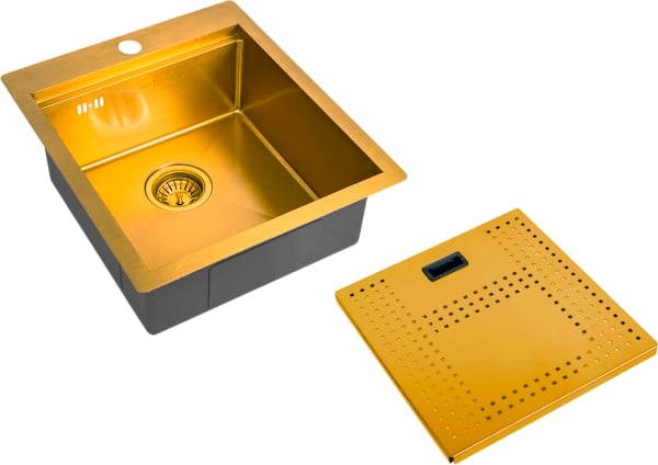 Мойка кухонная Zorg Master N-4552 Bronze