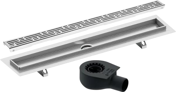 Душевой трап (лоток) TECE Drainline TECEdrainline 90 см с решеткой и сифоном