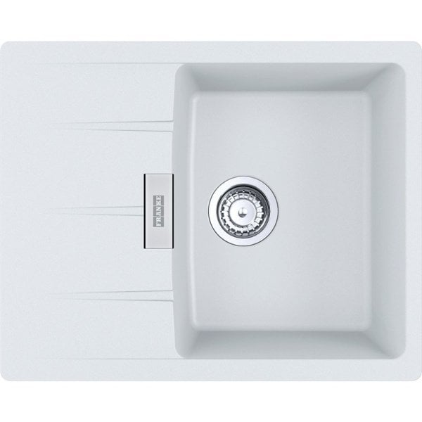 Мойка кухонная Franke Maris Centro CNG 611/211-62 белая