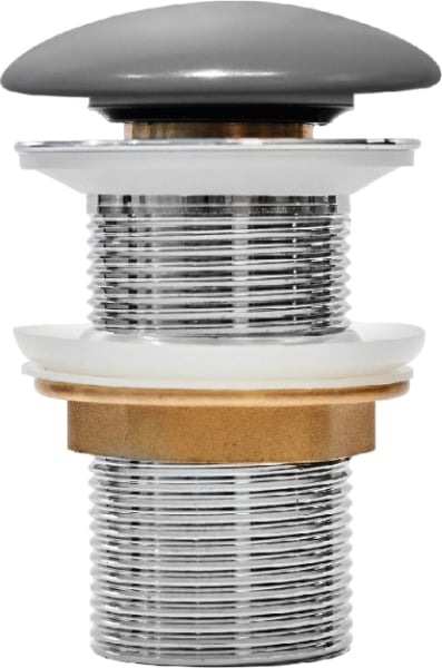 Донный клапан для раковины IDDIS Optima Home OPHGM00i88 серый матовый